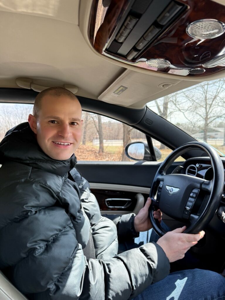 Justin Calabrese Bentley Car