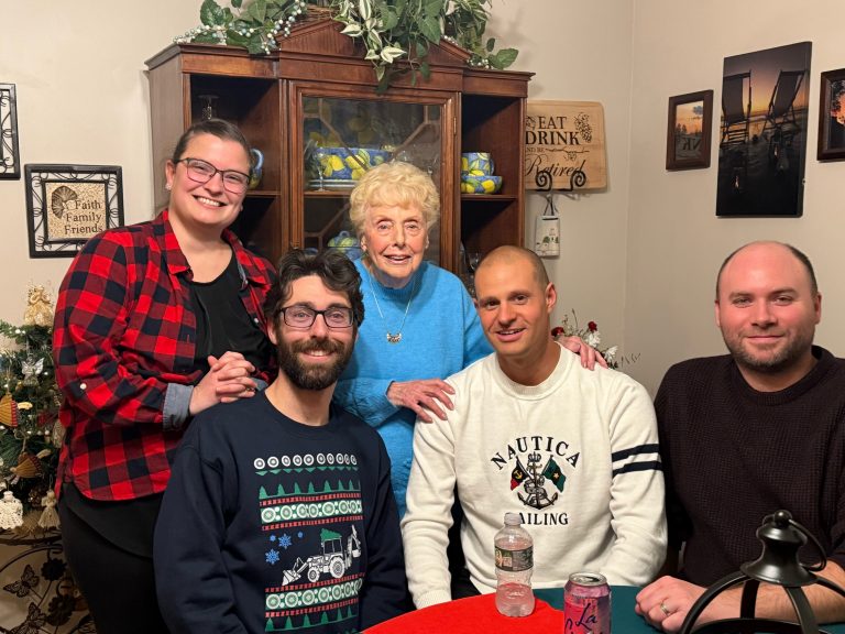 Justin Calabrese holiday, party, family