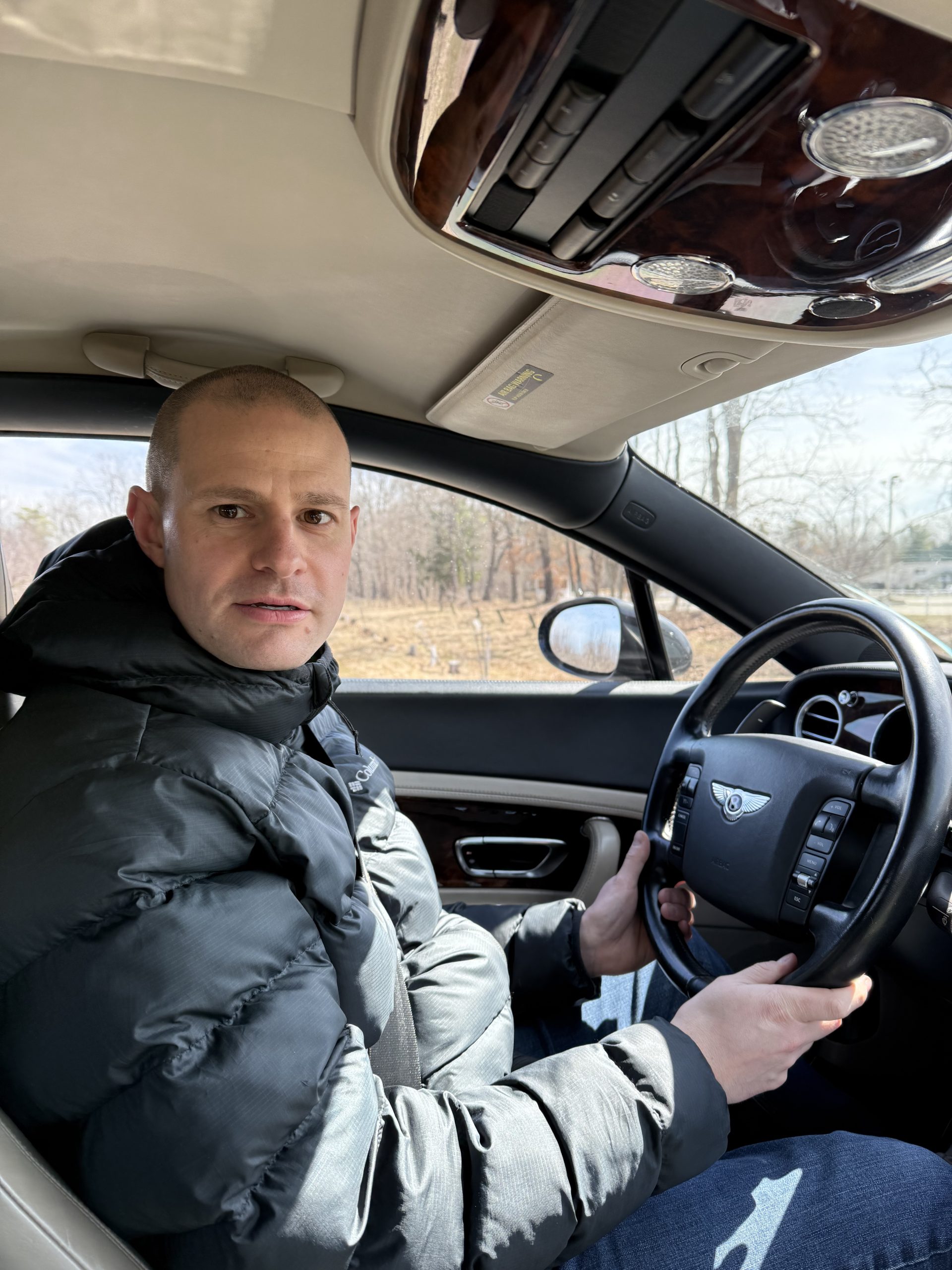 Justin Calabrese Bentley Car