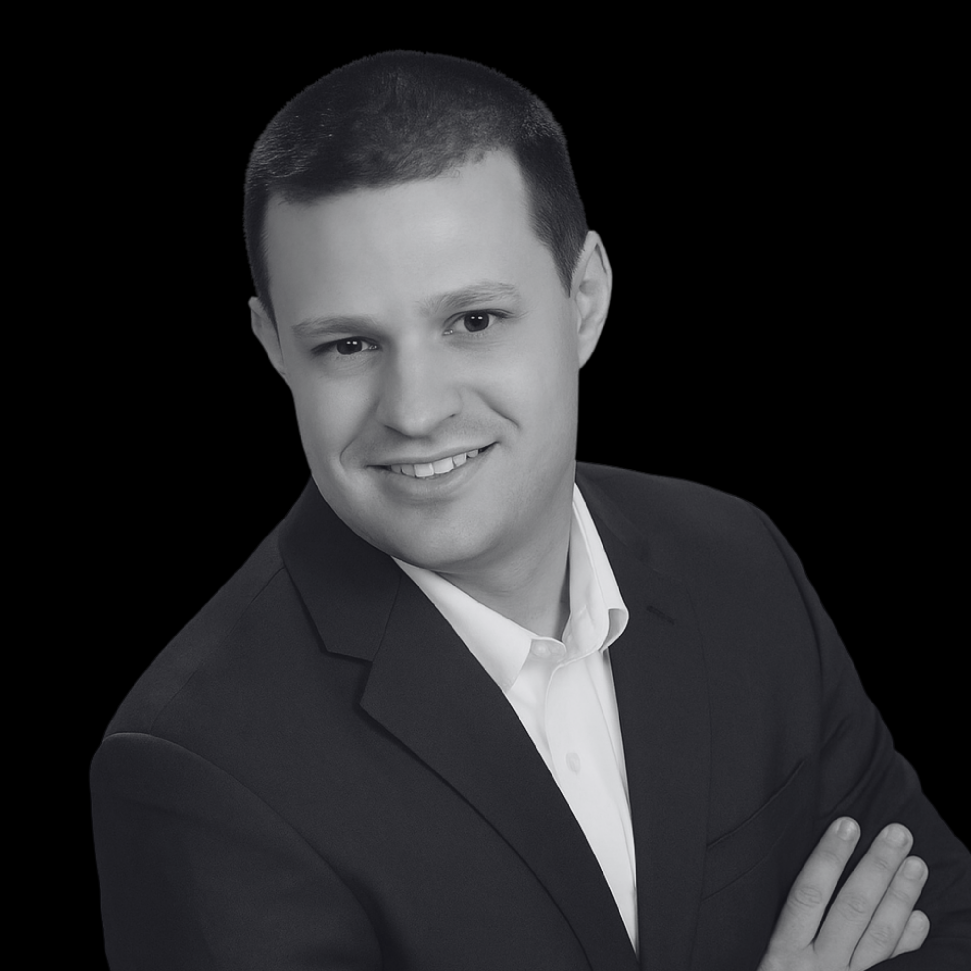 Justin Calabrese Profile BW